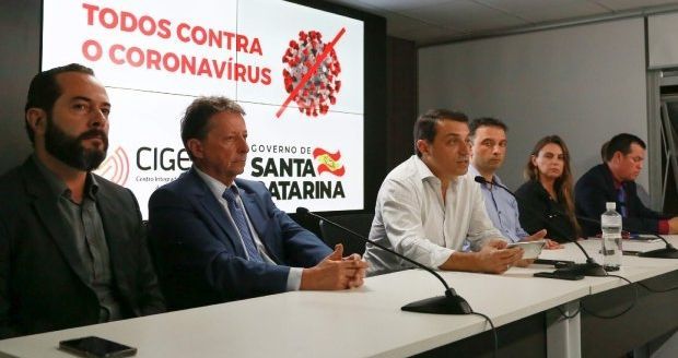 SC decreta situação de emergência por coronavírus